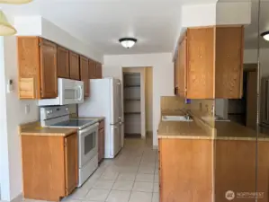 Flows easily into the dining room