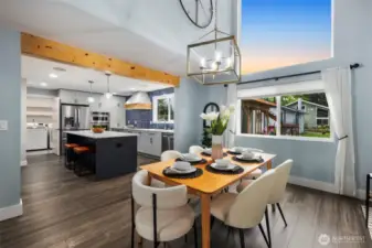Beautiful Open Layout with formal dining