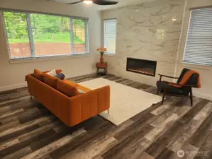 Staged Livingroom.