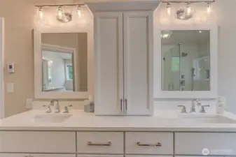 Dual vanities
