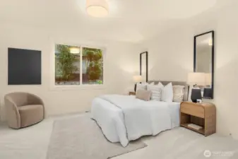 Main floor bedroom