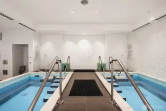 Brand new swim pools.