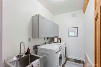 Second floor laundry