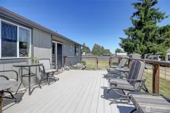 back deck area