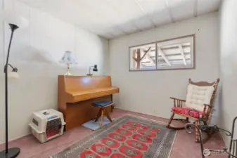 First bedroom to left