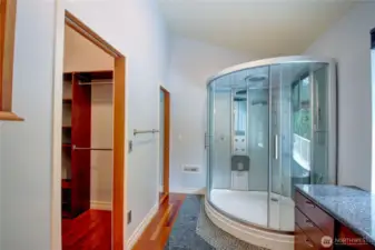 Shower is also is accessible friendly.