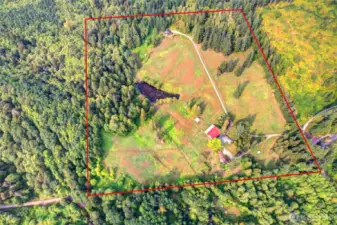 Drone Photo of the whole property