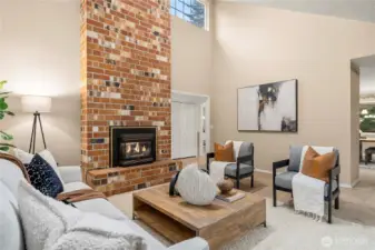 From here you flow easily to the dining room and large kitchen.