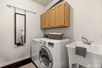 laundry off kitchen