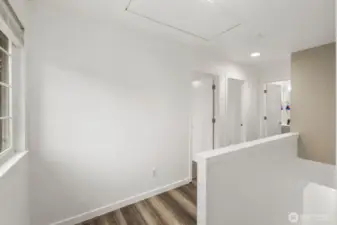 Upstairs hallway