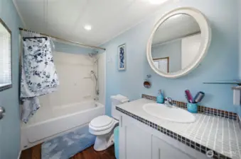 Primary full bathroom.