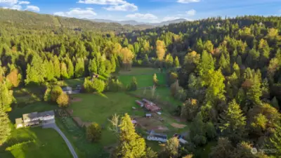 Four lakes community offers a private lake stocked with trout, waterfront park, playground, trails and a pastural setting that is difficult to find so close to urban centers.