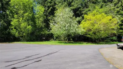 paved driveway