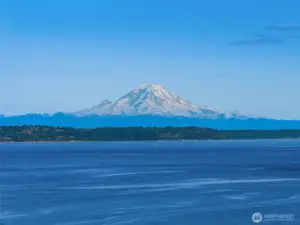 Mount Rainier rises in the distance—majestic, grounding, and always in view