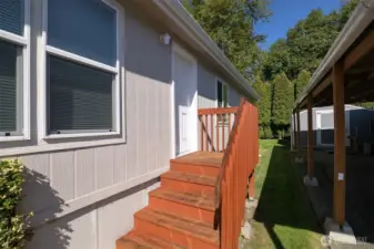 Side Entrance. One of 3