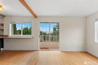Ductless Mini Split on Main Level Providing Air Conditioning