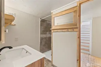 3/4 Bathroom on Lower Level