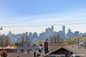 Seattle skyline nightlight