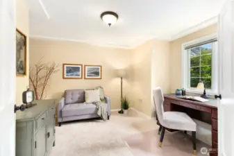 Dedicated office downstairs on the main