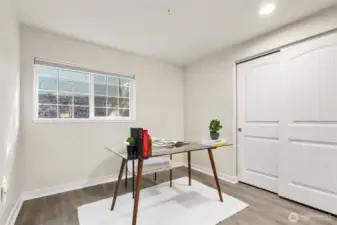 Third bedroom- or home office, work-out space, guest room- whatever you choose!