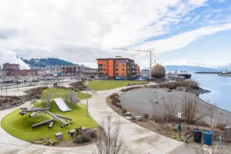 View from Granary Building.