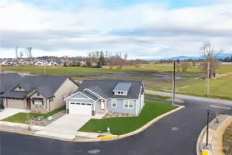 This home has amazing views to the East that include Sumas Mountain up to the Canadian Mountains!