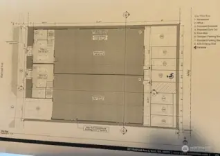 Owners site map for the property.  Owner is working toward this goal.  Take it over and reap the outcome!