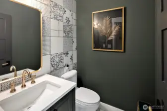 Half Bath off main floor hall