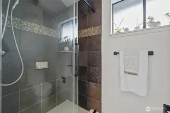 Primary shower