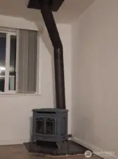 Living room propane heater recently installed