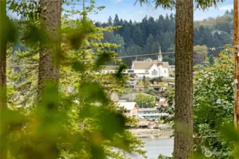Views across Liberty Bay to Poulsbo.