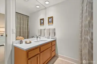 Full bath on main floor