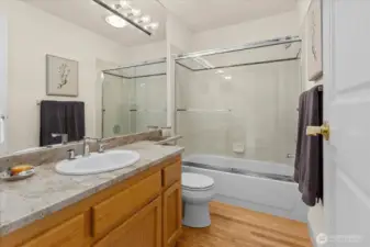 full bath attached to bedroom