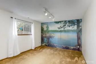 4th bedroom is downstairs.
