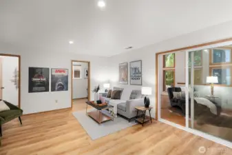 Bonus room perfect for lego-building, movie nights or gaming tournaments!