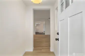 Looking into home from outside