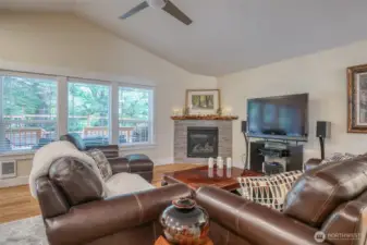 Great Room with Gas Fireplace