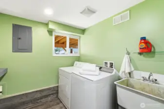 The perfect place to clean up after time in the garden.