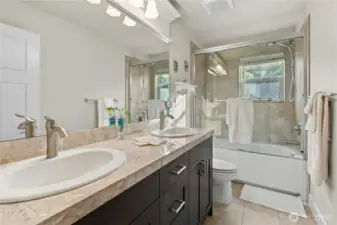 Full bath is the basement.