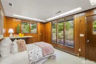 2 of 2 guest bedrooms. This room has MIL potential as it has a living space and ½ bath connected