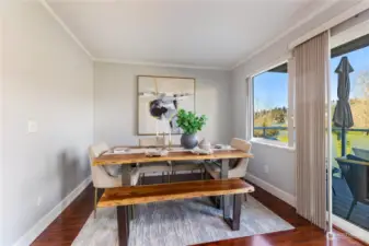 Dining area