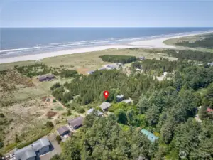 The view is incredible and you can feel the sea breeze and enjoy the fresh air.  Take a short walk and you are  strolling on the beach.