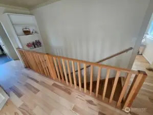 Stairs to the lower level.
