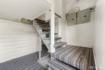 Stairs to basement