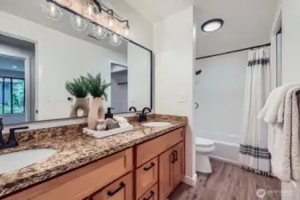 Double Vanity Bathroom
