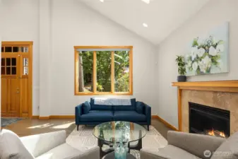 Bright and abundantly light filled throughout with vaulted ceilings and a total of 10 skylights.