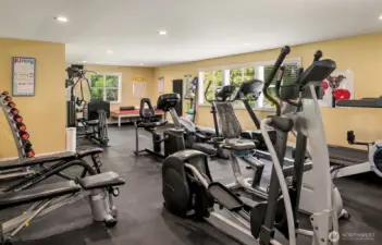 Gym for all your fitness needs.