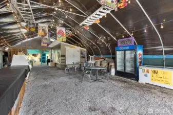 Ice cream & pop refrigeration comes with the sale