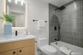 Common full Bath at main level