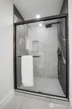 Lower level Shower